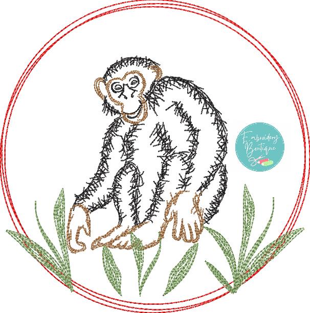 Zoo Watercolor Embroidery Design Bundle, Bundle, Embroidery Boutique