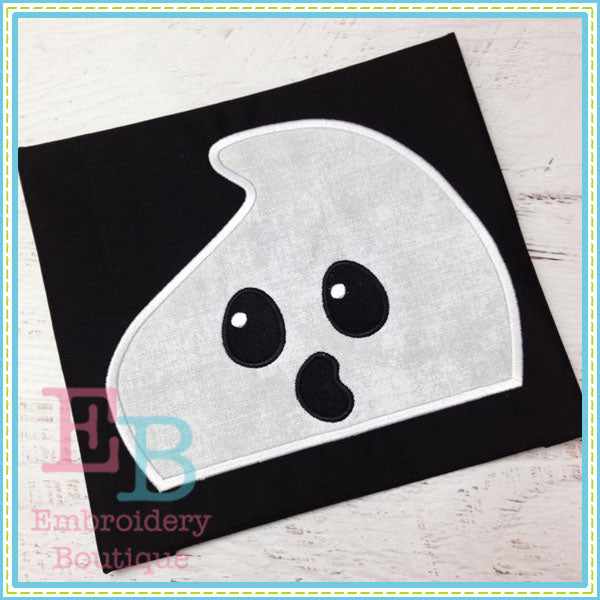 Ghost Peeker Applique, Applique