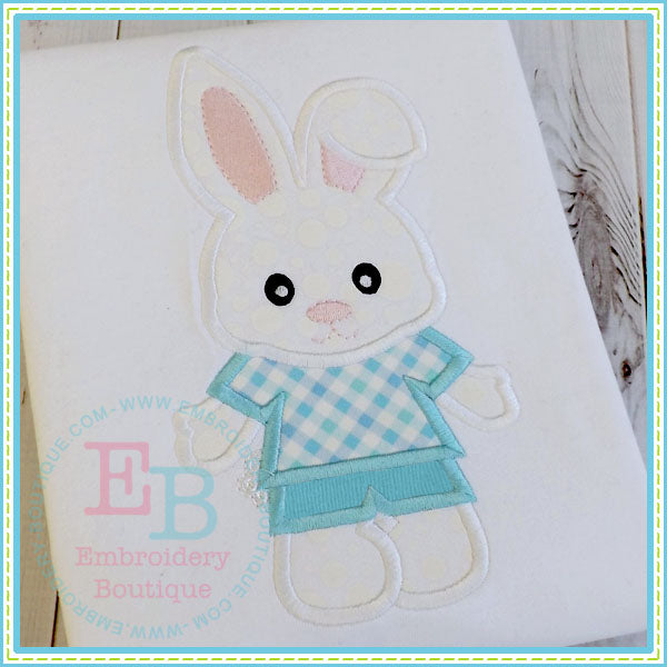 Bunny Boy Applique, Applique