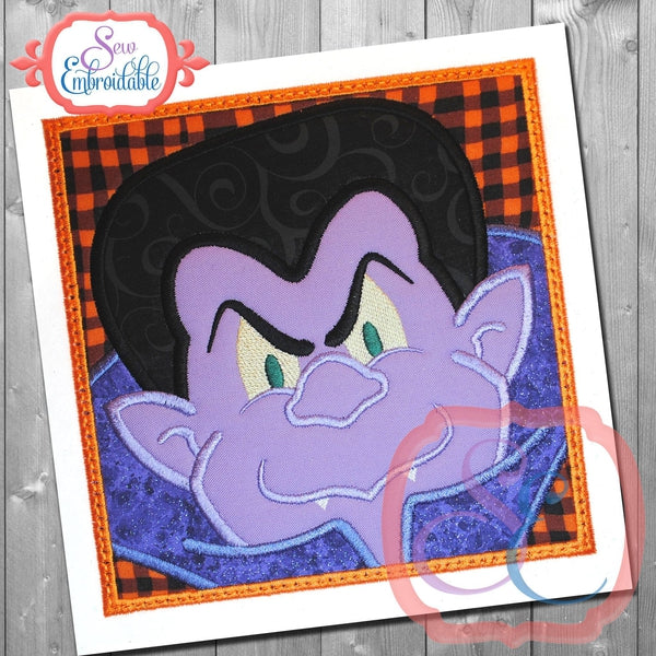 Box Dracula Applique, Applique