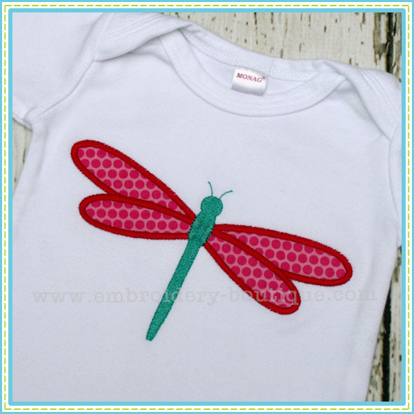 Dragonfly 2 Applique, Applique