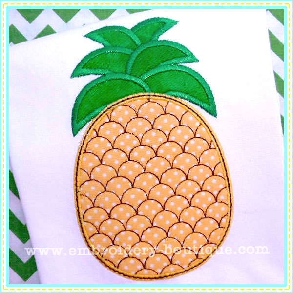 Pineapple 2 Applique, Applique