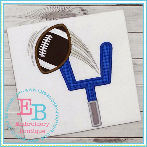 Football Goal Applique, Applique