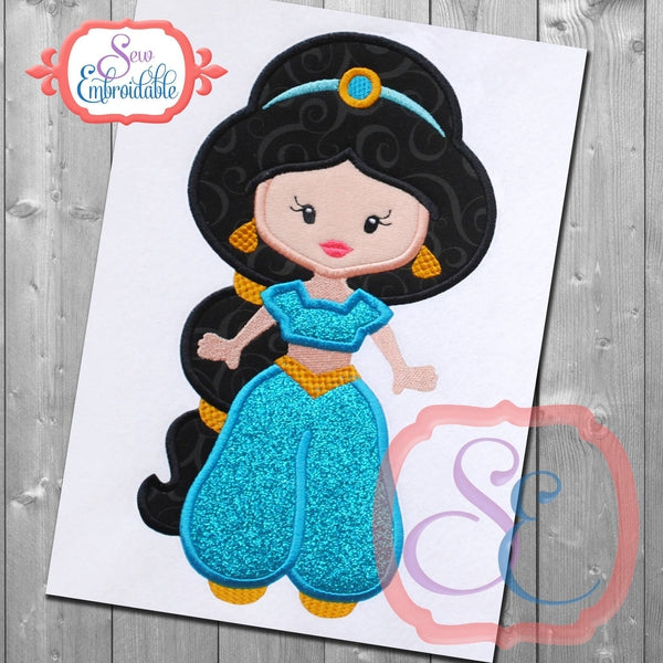 Little Princess 6 Applique, Applique