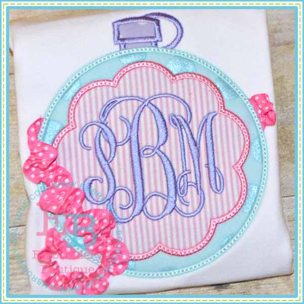 Girly Canteen Applique, Applique