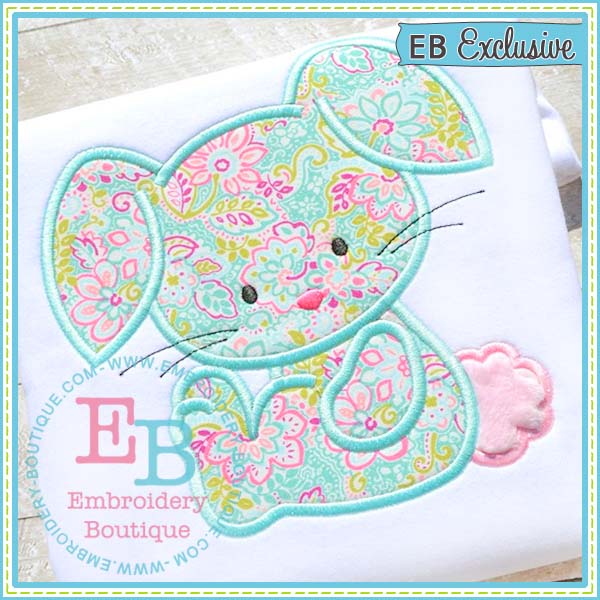 Baby Bunny 2 Applique, Applique