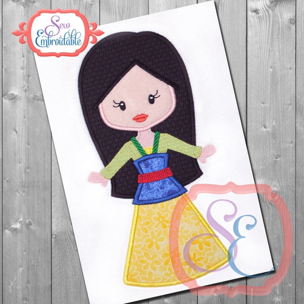 Little Princess 12 Applique, Applique