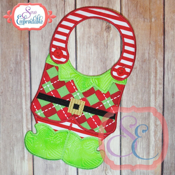 ITH Elf Body Bib, In The Hoop Projects