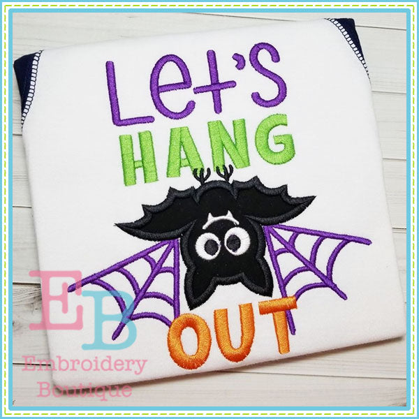 Let's Hang Out Applique, Applique