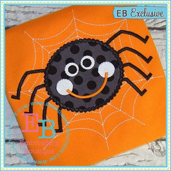 Dotted Spider Applique, Applique