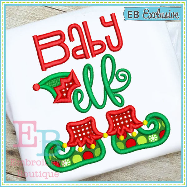 Baby Elf Applique, Applique