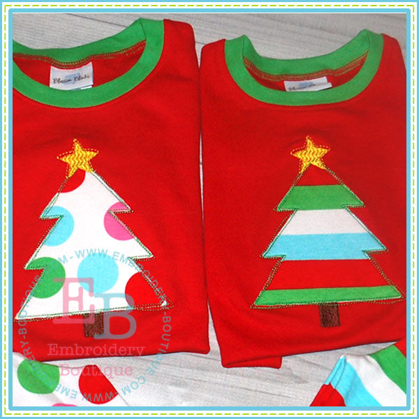 Scribble Simple Tree Applique, Applique