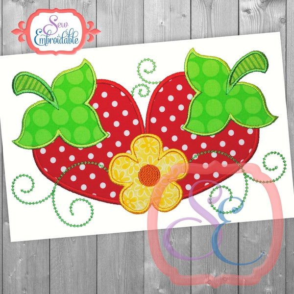 Strawberry Fields Applique, Applique