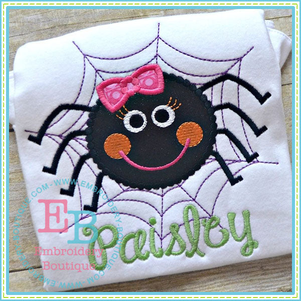 Dotted Spider Applique, Applique