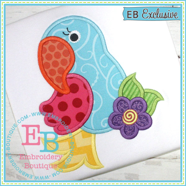 Parrot Applique, Applique