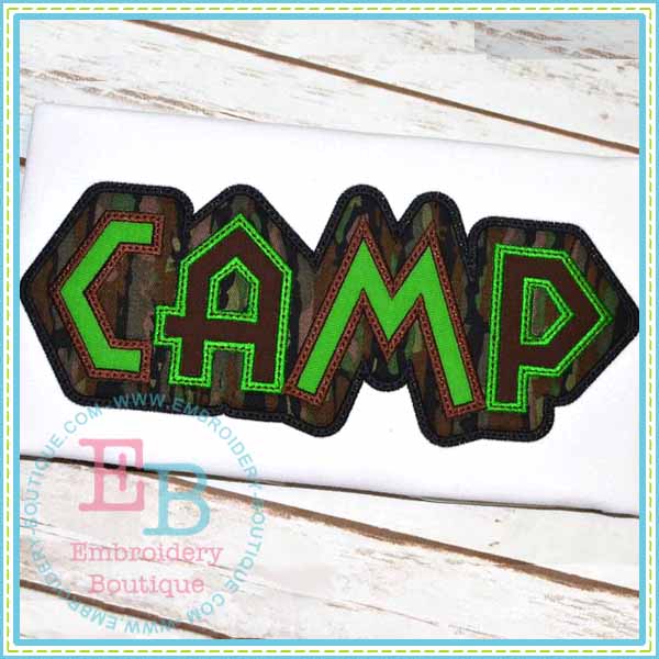 Camp Applique, Applique