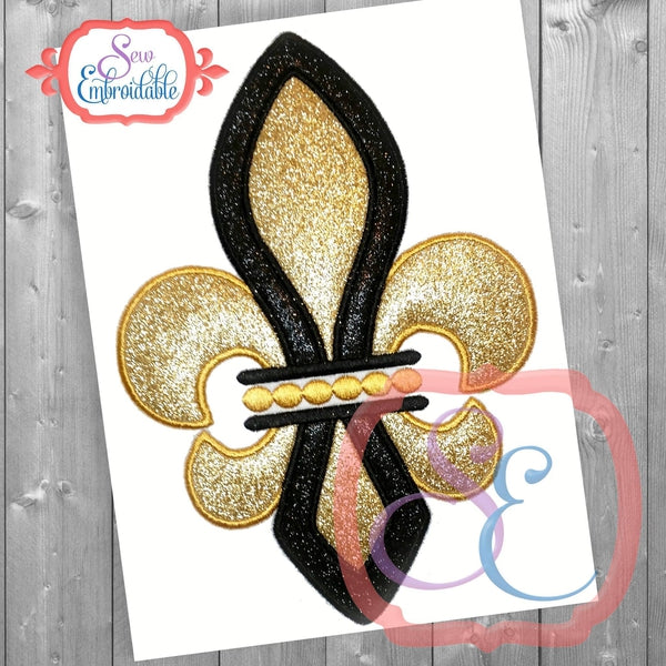 Fleur De Lis Applique, Applique