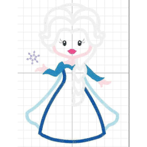 Little Princess 7 Applique, Applique