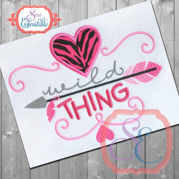 Wild Thing Applique, Applique