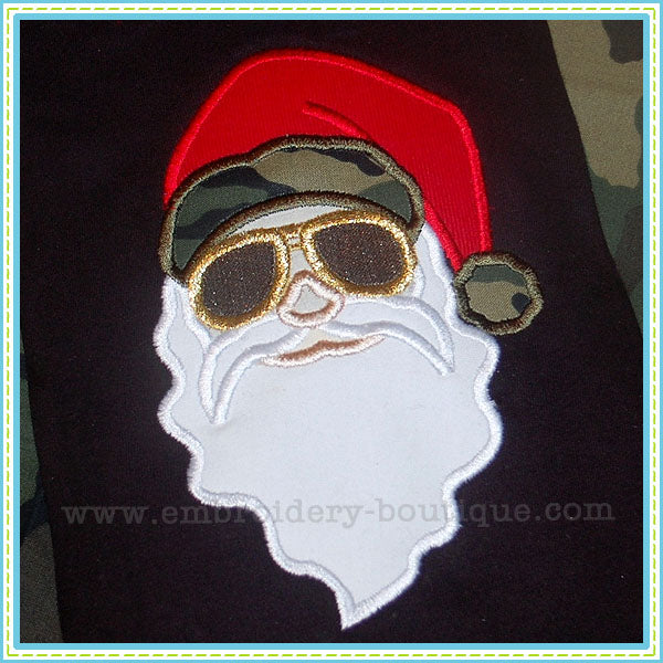 Jolly Santa Applique, Applique