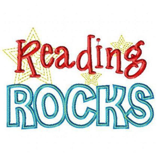 Reading Rocks, Applique