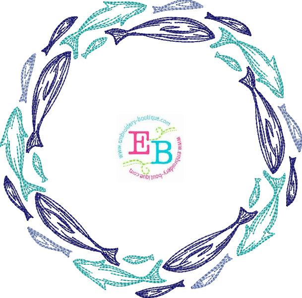 Fish Embroidery Frame, Embroidery