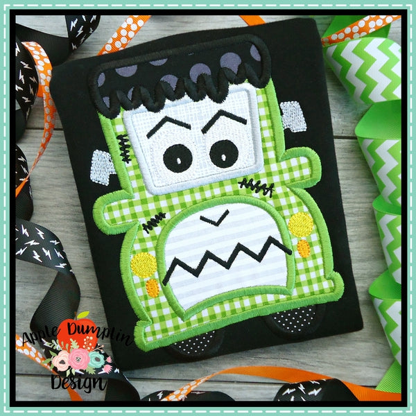 Frankenstein Truck Applique Design, applique