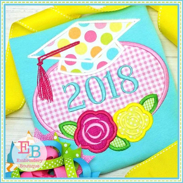 Grad Rose Cap Applique, Applique