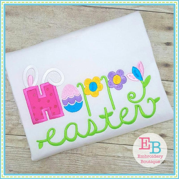 Happy Easter Applique, Applique