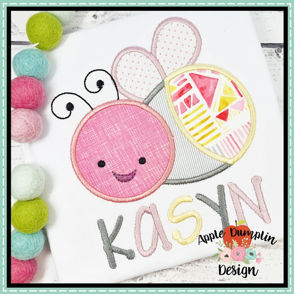 Lightening Bug Applique Design, applique