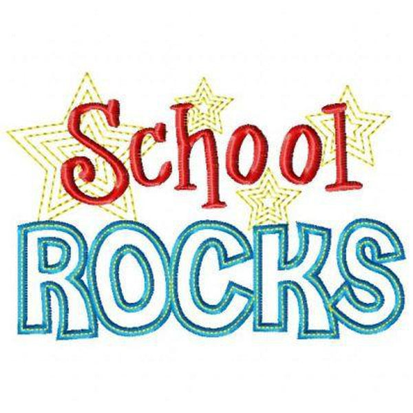 School Rocks, Applique