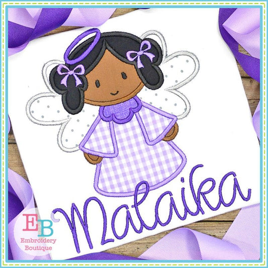 Angel 1 Satin Applique, Applique