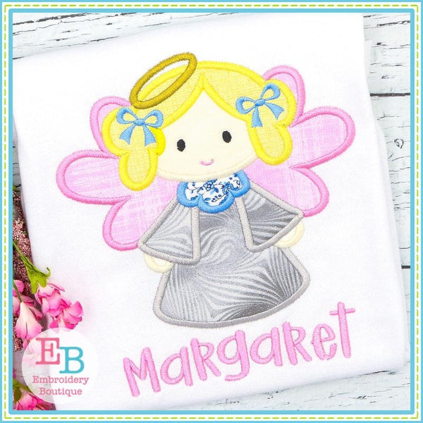 Angel 1 Satin Applique, Applique