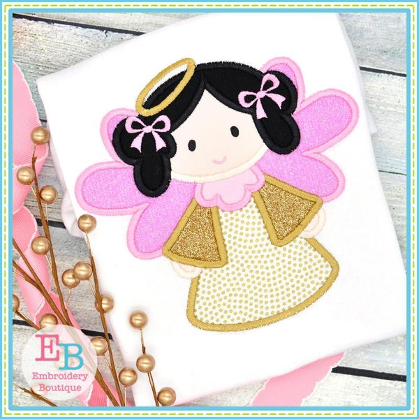 Angel 1 Satin Applique, Applique