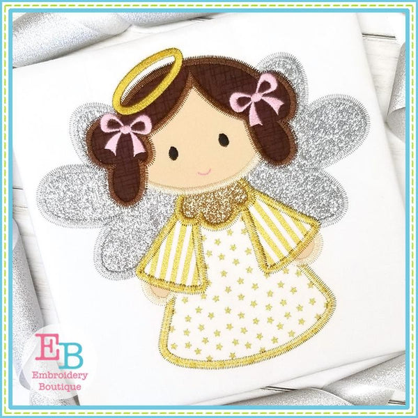 Angel 1 Zigzag Applique, Applique