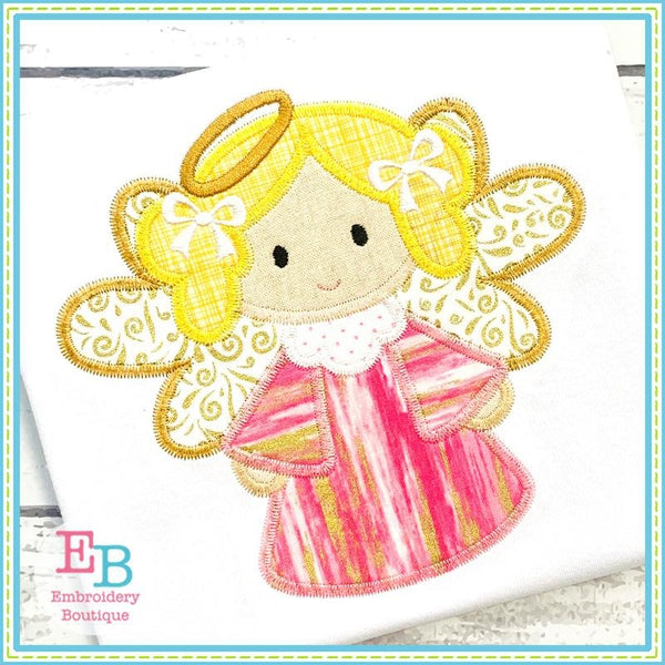 Angel 1 Zigzag Applique, Applique
