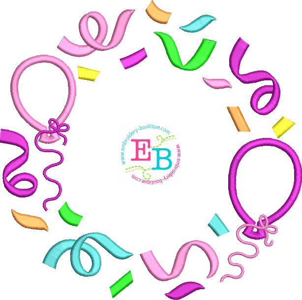 Balloon Frame Applique, Applique