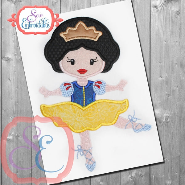 Ballerina 2 Applique, Applique