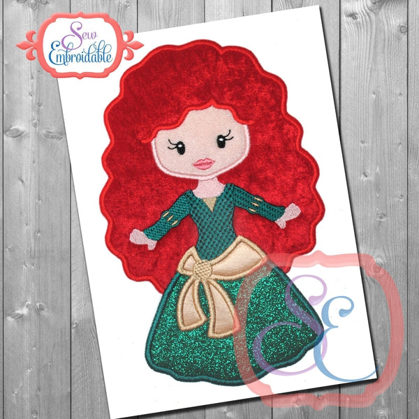 Little Princess 16 Applique, Applique