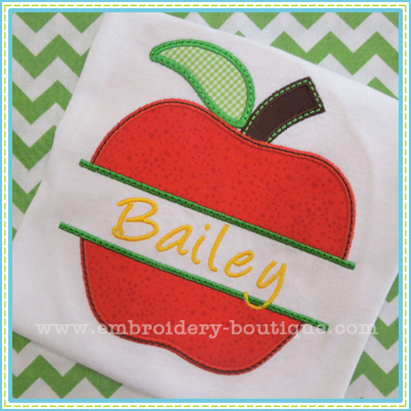 Split Apple Applique, Applique