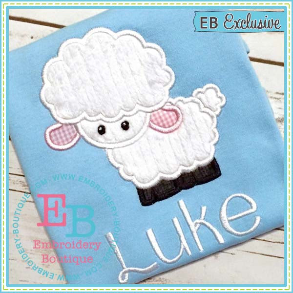 Lamb Applique, Applique