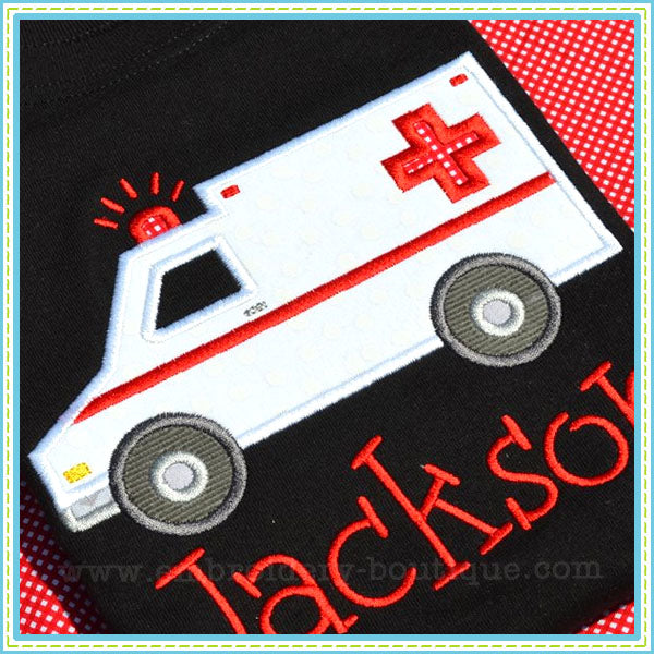 Ambulance Applique, Applique