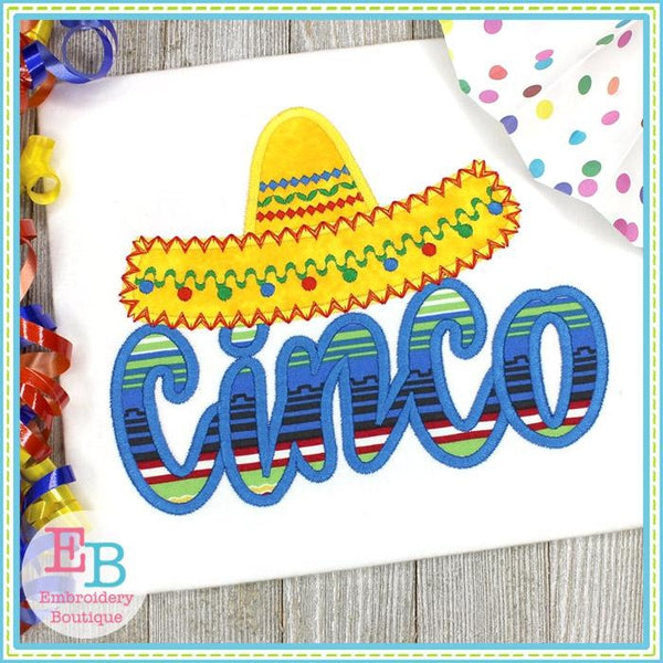 Cinco Applique, Applique