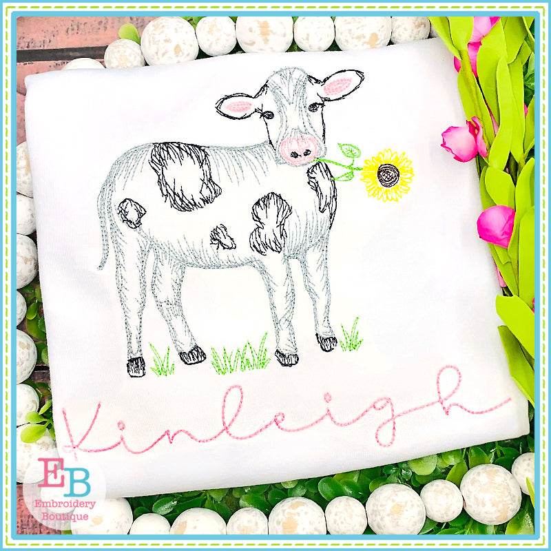 Farm Sketches Embroidery Design Set, Embroidery