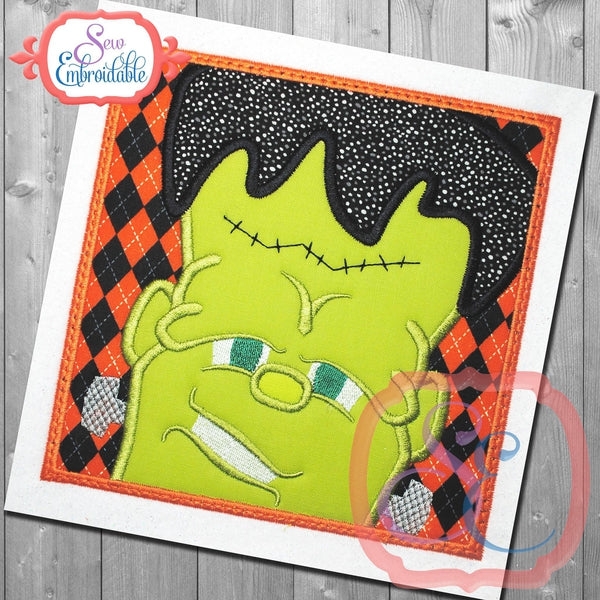 Box Frankenstein Applique, Applique