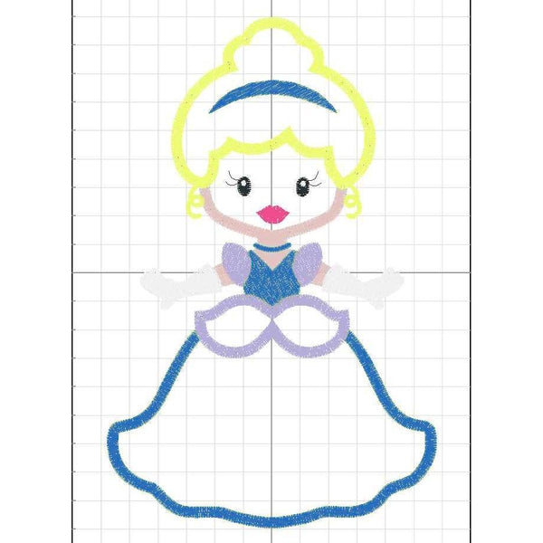 Little Princess 2 Applique, Applique
