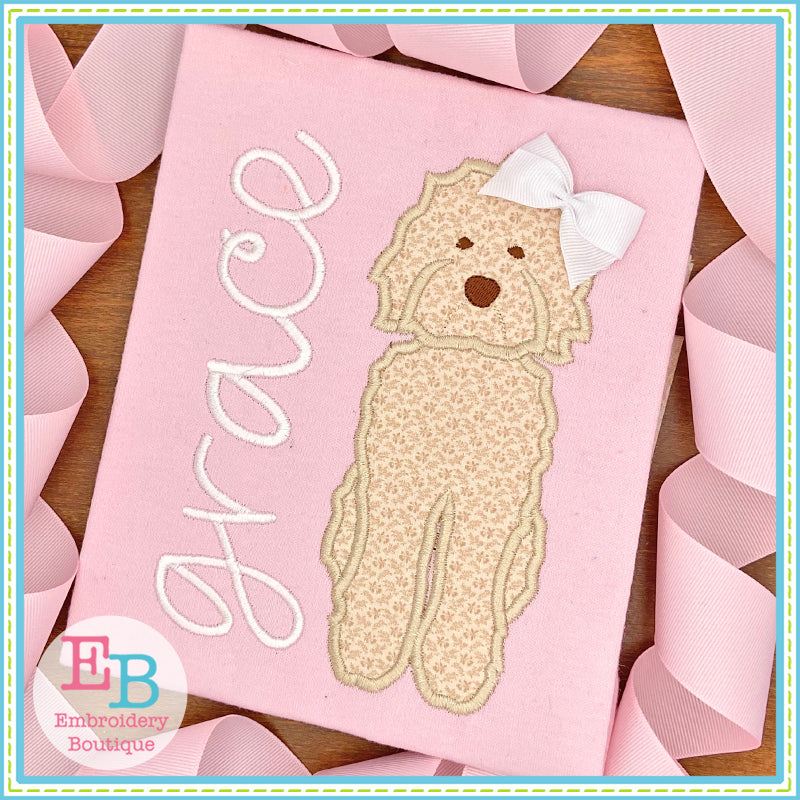 Doodle Satin Applique, Applique