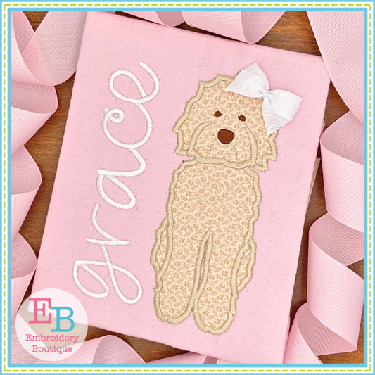 Doodle Satin Applique, Applique