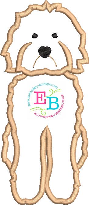 Doodle Satin Applique, Applique