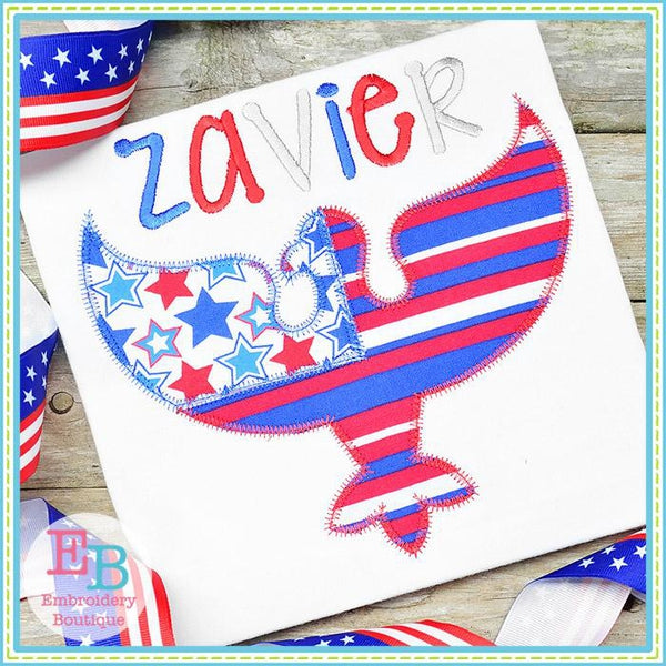 Eagle Zigzag Applique, Applique